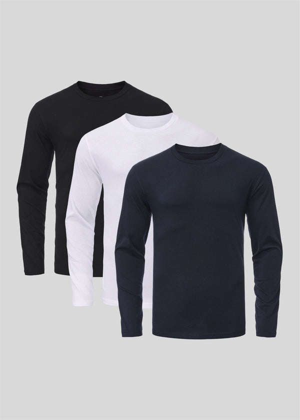 Basis Long Sleeve 3-pack