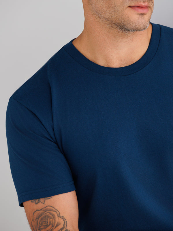 Deep Navy Crew Neck