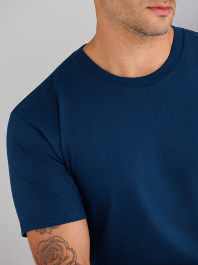 Deep Navy Crew Neck